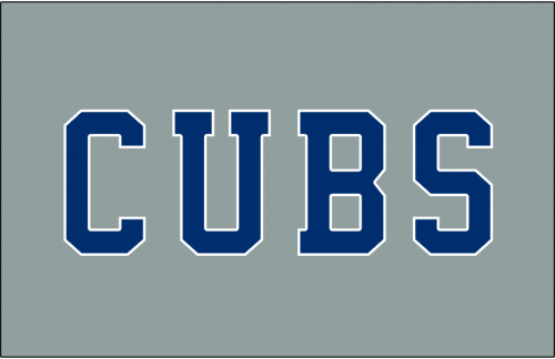 Chicago Cubs 2014-Pres Jersey Logo heat sticker