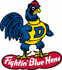 Delaware Blue Hens 1967-1986 Primary Logo custom vinyl decal