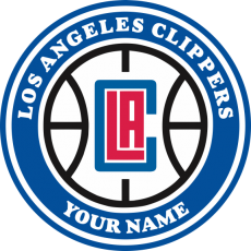 Los Angeles Clippers Customized Logo custom vinyl decal