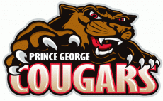 Prince George Cougars 2008 09-2014 15 Primary Logo heat sticker