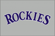Colorado Rockies 1994-1999 Jersey Logo heat sticker