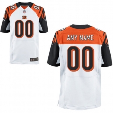 Cincinnati Bengals Custom Letter and Number Kits For White Jersey Material Vinyl