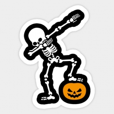 Halloween Logo 37 heat sticker
