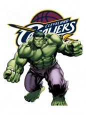 Cleveland Cavaliers Hulk Logo custom vinyl decal