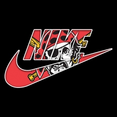 Pittsburgh Pirates Nike logo heat sticker