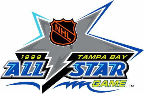 NHL All-Star Game 1998-1999 Logo heat sticker