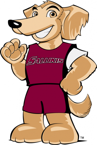 Southern Illinois Salukis 2006-2018 Mascot Logo 08 heat sticker
