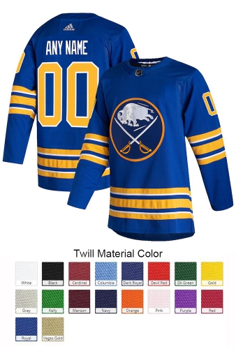 Buffalo Sabres Custom Letter and Number Kits for Home Jersey Material Twill