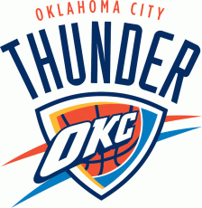 Oklahoma City Thunder 2008-2009 Pres Alternate Logo custom vinyl decal