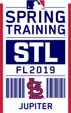 St.Louis Cardinals 2019 Event Logo heat sticker
