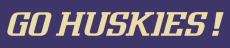 Washington Huskies 2001-Pres Wordmark Logo 01 custom vinyl decal