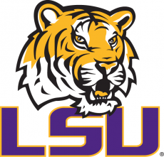 LSU Tigers 2007-2013 Primary Logo heat sticker