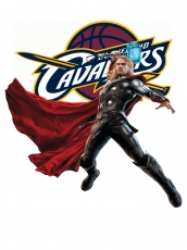 Cleveland Cavaliers Thor Logo heat sticker