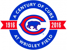 Chicago Cubs 2016 Stadium Logo heat sticker