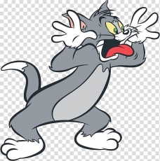 Tom and Jerry Logo 01 heat sticker