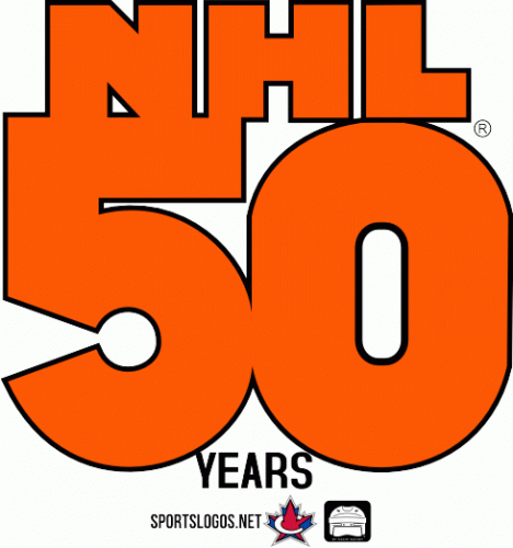 National Hockey League 1966-1967 Unused Logo heat sticker