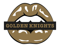 Vegas Golden Knights Lips Logo custom vinyl decal