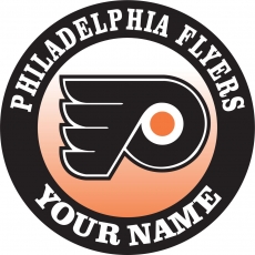 Philadelphia Flyers Customized Logo custom vinyl decal