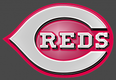 Cincinnati Reds Plastic Effect Logo custom vinyl decal