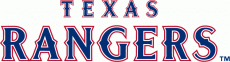 Texas Rangers 2001-Pres Wordmark Logo heat sticker