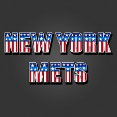 New York Mets American Captain Logo custom vinyl decal