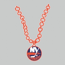 New York Islanders Necklace logo heat sticker