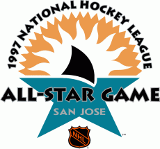 NHL All-Star Game 1996-1997 Logo custom vinyl decal