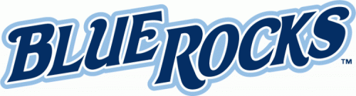 Wilmington Blue Rocks 2010-Pres Wordmark Logo 2 heat sticker