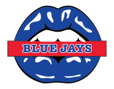 Toronto Blue Jays Lips Logo custom vinyl decal