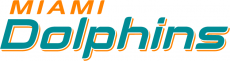 Miami Dolphins 2013-Pres Wordmark Logo 04 heat sticker