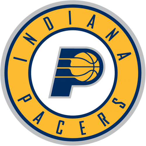 Indiana Pacers 2017-2018 Pres Primary Logo heat sticker