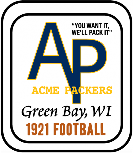 Green Bay Packers 1921 Primary Logo heat sticker