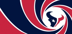007 Houston Texans logo heat sticker