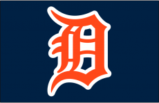 Detroit Tigers 1972-1982 Cap Logo heat sticker