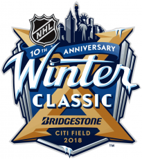 NHL Winter Classic 2017-2018 Logo heat sticker