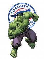 Toronto Blue Jays Hulk Logo custom vinyl decal