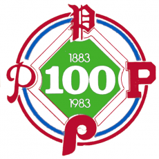 Philadelphia Phillies 1983 Anniversary Logo custom vinyl decal