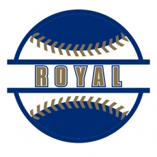 Baseball Kansas City Royals Logo heat sticker