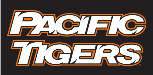 Pacific Tigers 1998-Pres Wordmark Logo heat sticker