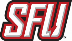 Saint Francis Red Flash 2012-Pres Alternate Logo custom vinyl decal