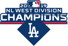 Los Angeles Dodgers 2019 Champion Logo custom vinyl decal