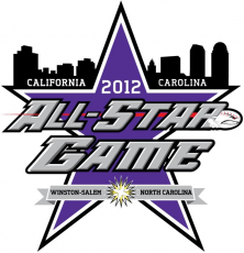 All-Star Game 2012 Primary Logo 5 heat sticker