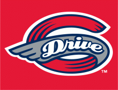 Greenville Drive 2006-Pres Cap Logo 2 heat sticker