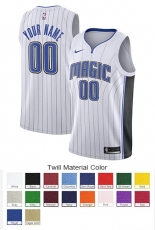 Oklahoma City Thunder Letter and Number Kits for Association Jersey Material Twill