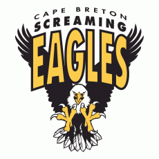 Cape Breton Eagles 1997 98-2018 19 Primary Logo heat sticker
