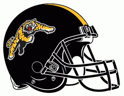Hamilton Tiger-Cats 2005-Pres Helmet Logo custom vinyl decal