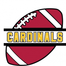 Football Arizona Cardinals Logo heat sticker
