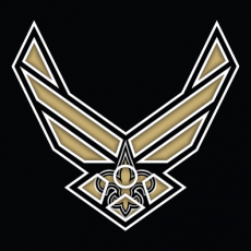 Airforce New Orleans Saints Logo heat sticker