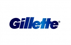 Gillette brand logo 04 heat sticker
