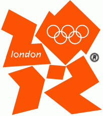 2012 London Olympics 2012 Partial Logo heat sticker